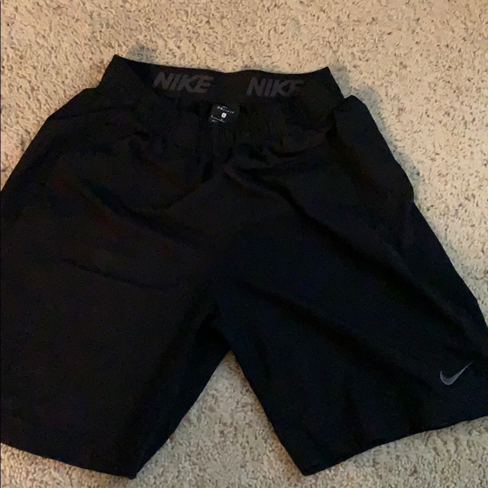 Black nike shorts Dri-fit